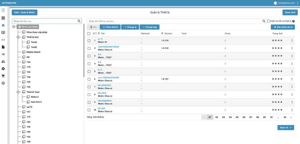 Android Automation Testing Platform